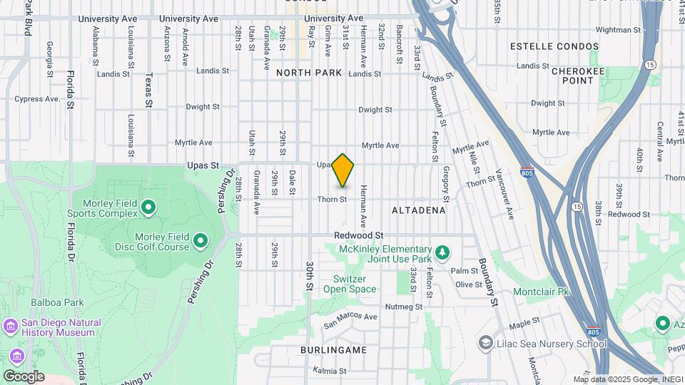 3310 31st St Map and Location Details