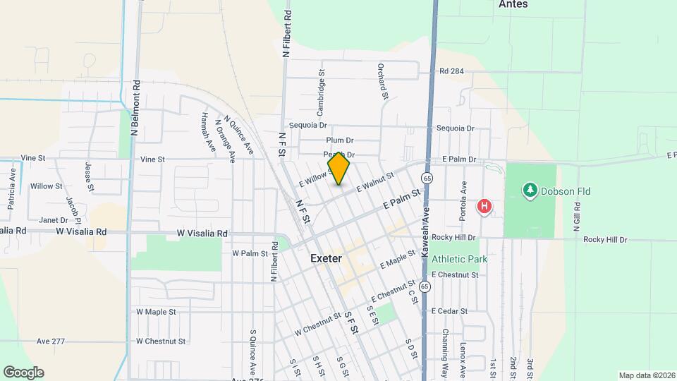 314 N D St Map and Location Details