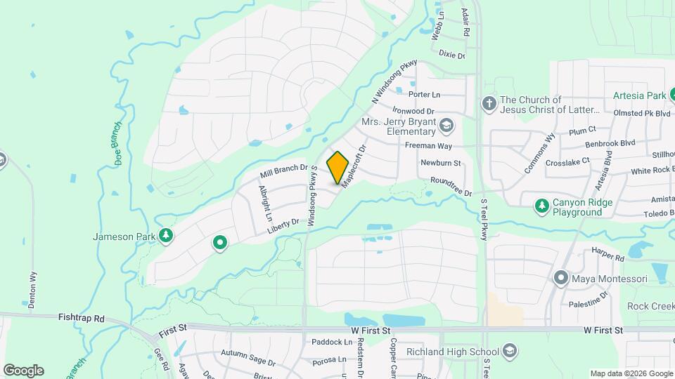 4200 Coopwood Dr Map and Location Details