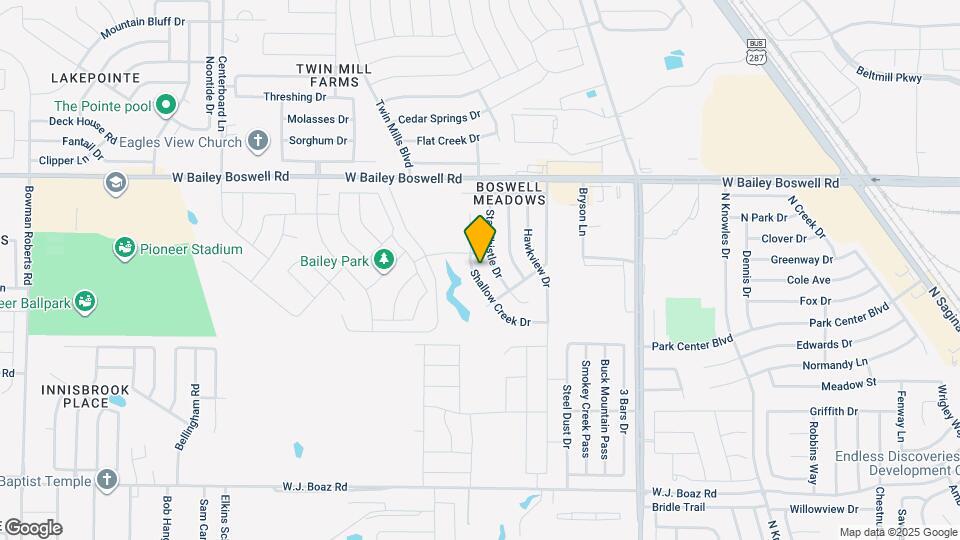 8532 Shallow Creek Dr Map and Location Details