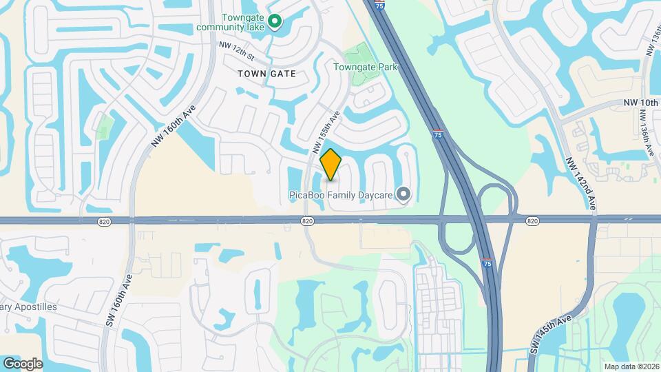 357 NW 154 Ave Map and Location Details