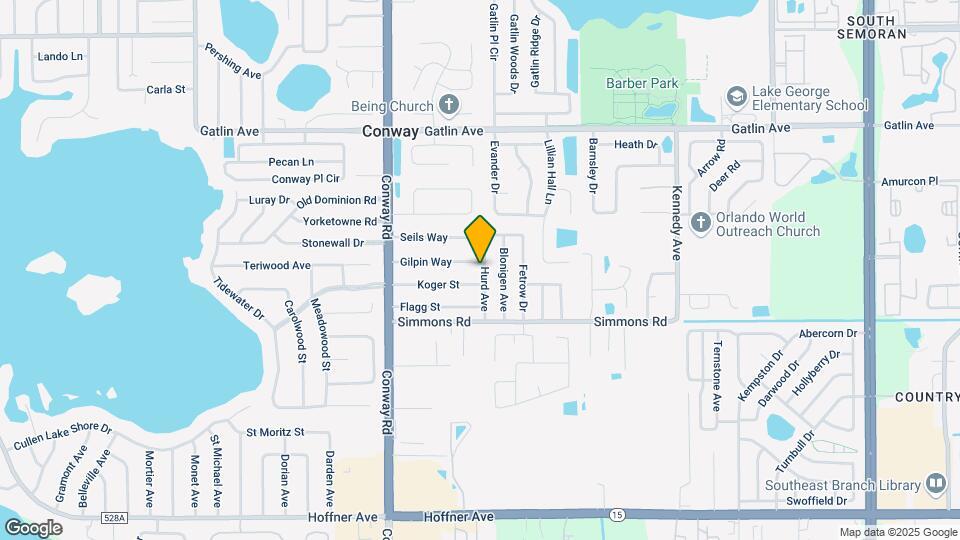 4544 Gilpin Way Map and Location Details