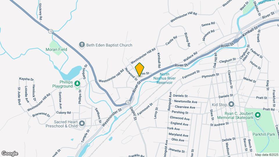 159 River St Map and Location Details