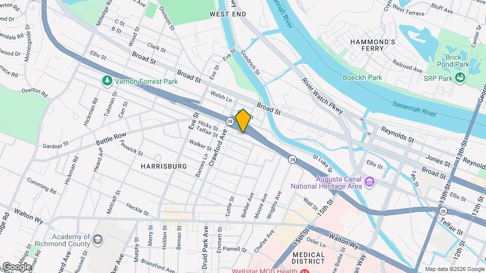 1727 Hicks St Mapa y Detalles de la Ubicación