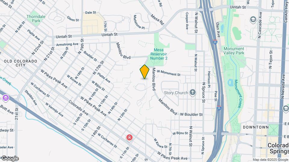 480 N Limit St Map and Location Details