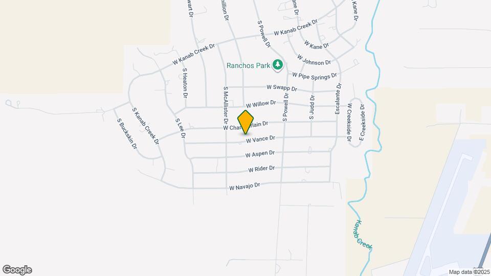 742 W Vance Dr Map and Location Details