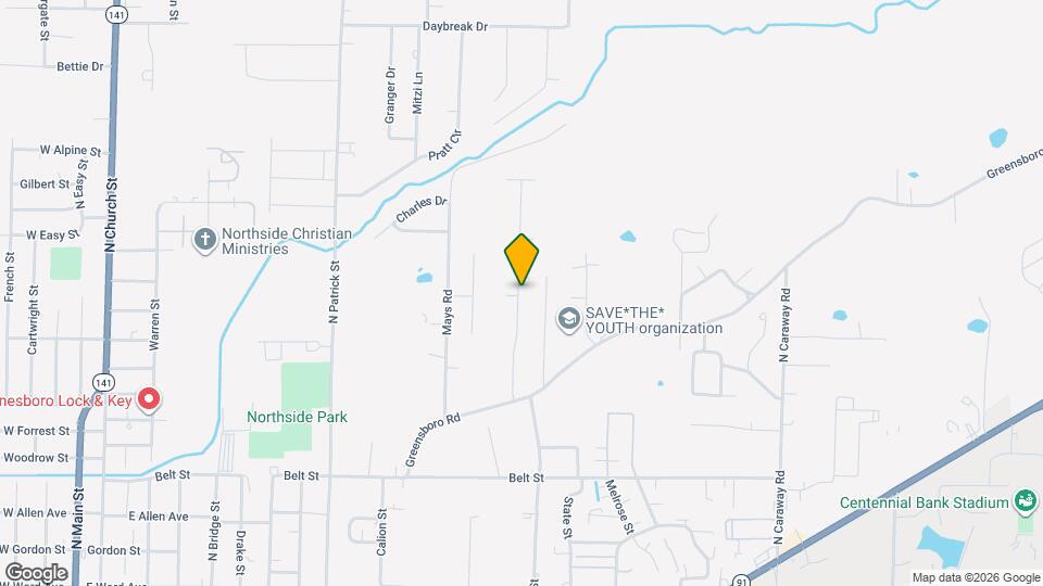 1100 Sandino Dr Map and Location Details