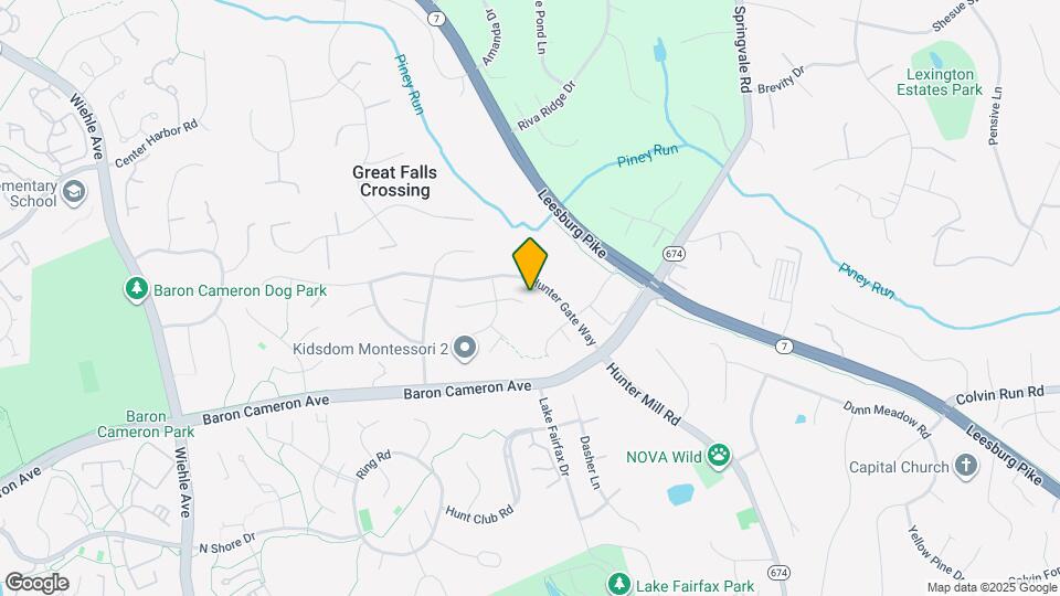 10838 Welbury Ct Map and Location Details