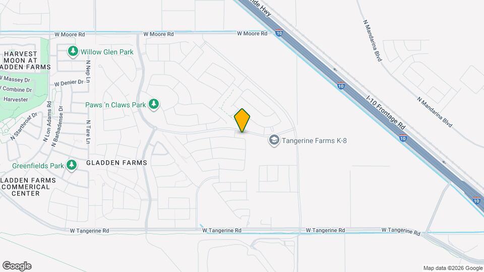 10410 W Beaman Ln Map and Location Details