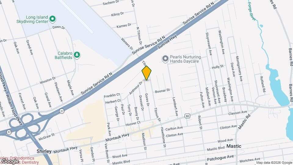 61 Gores Dr, Unit 1 Map and Location Details