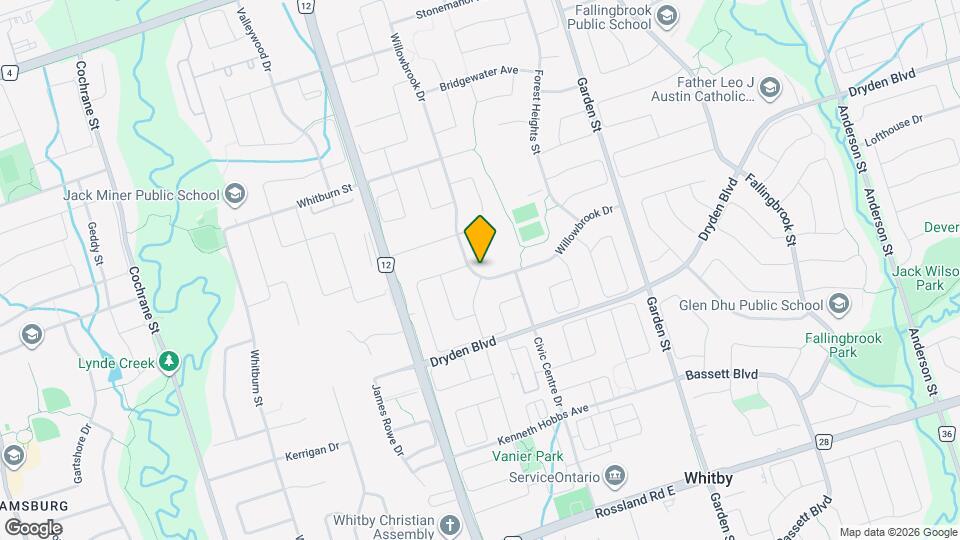 72 Willowbrook Dr Map and Location Details