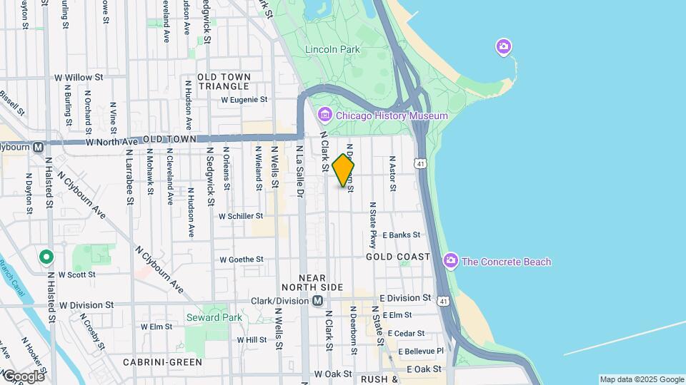 1430 N Dearborn Pkwy Map and Location Details