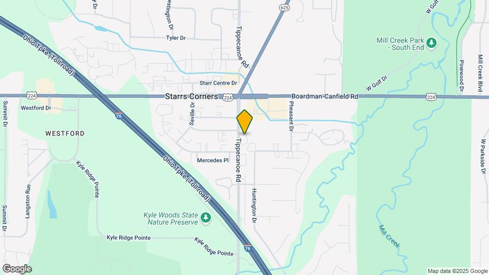 6721 Tippecanoe Rd Map and Location Details