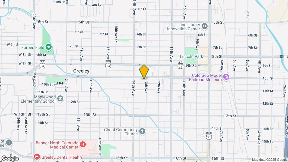 1009 13th Ave Map and Location Details