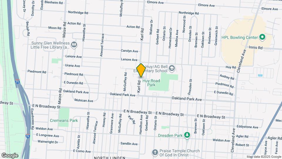 3302 Karl Rd Map and Location Details