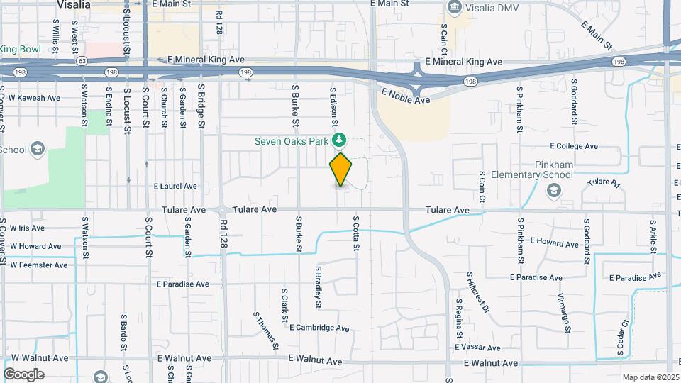 1110-1110 S Edison St Map and Location Details