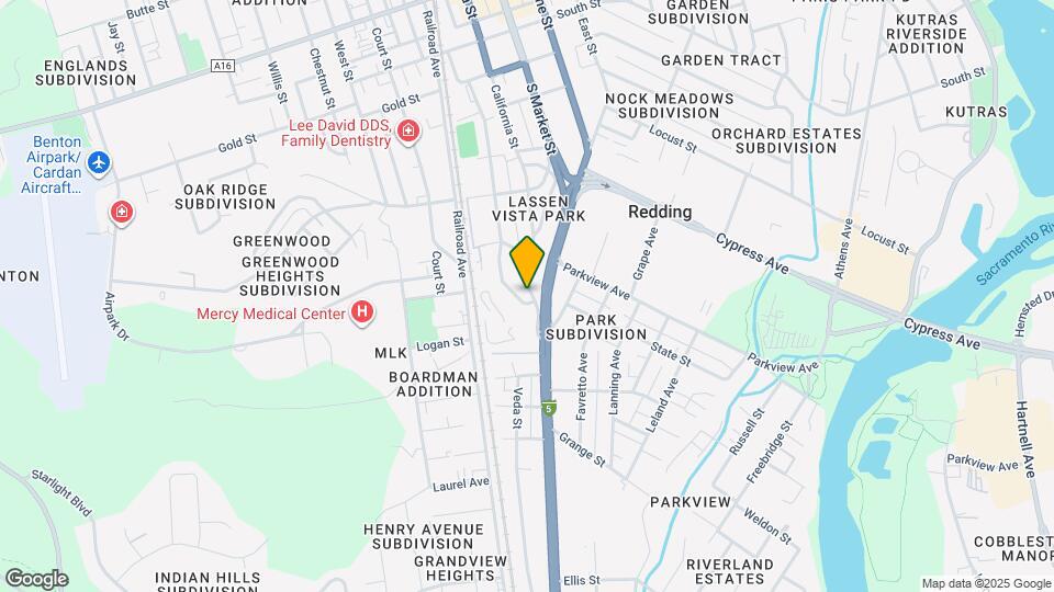 2520 California St Mapa y Detalles de la Ubicación