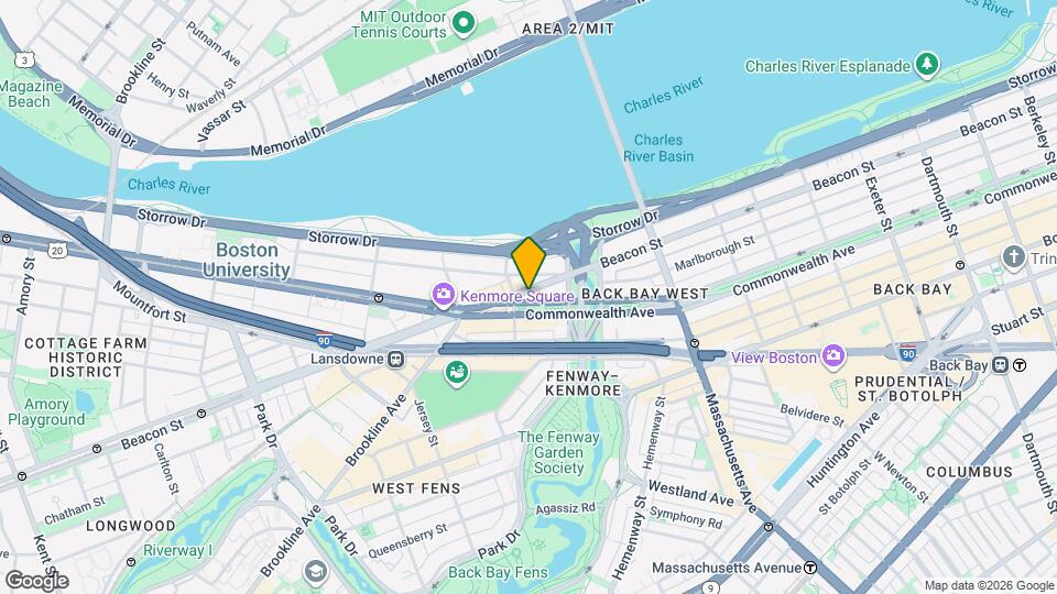 493 Commonwealth Ave Mapa y Detalles de la Ubicación