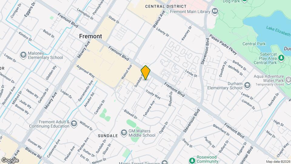 4061 Park Center Ln, Unit D Mapa y Detalles de la Ubicación