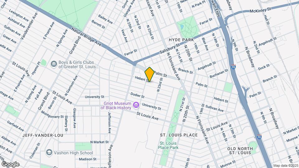 2344 Hebert St Map and Location Details