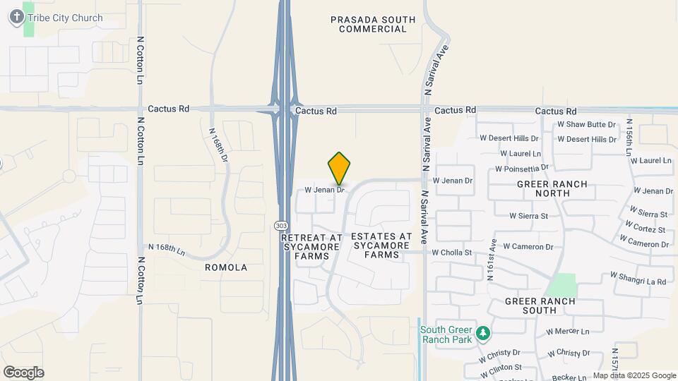 16525 W Jenan Dr Map and Location Details