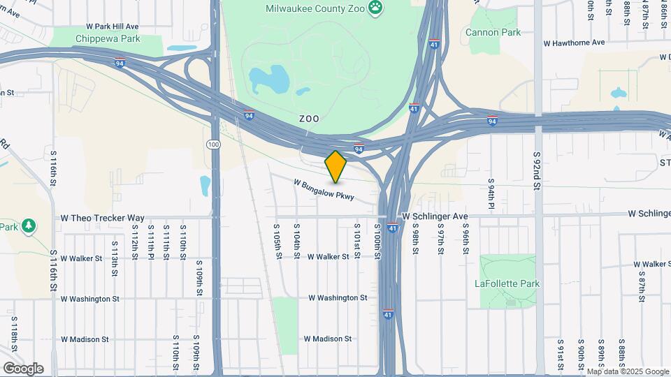 10202 W Bungalow Pkwy Map and Location Details