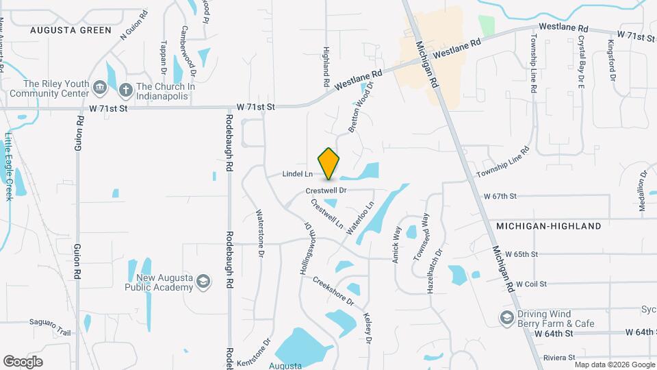 3240 Crestwell Dr Map and Location Details
