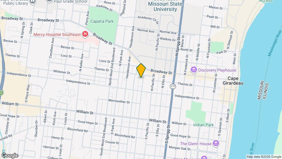 45-53 N Benton St Mapa y Detalles de la Ubicación