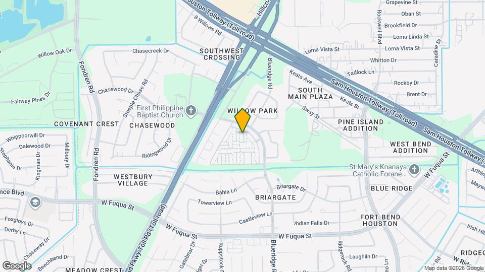 7247 Chasewood Dr Map and Location Details