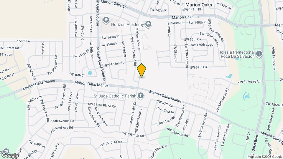 419 Marion Oaks Dr Map and Location Details