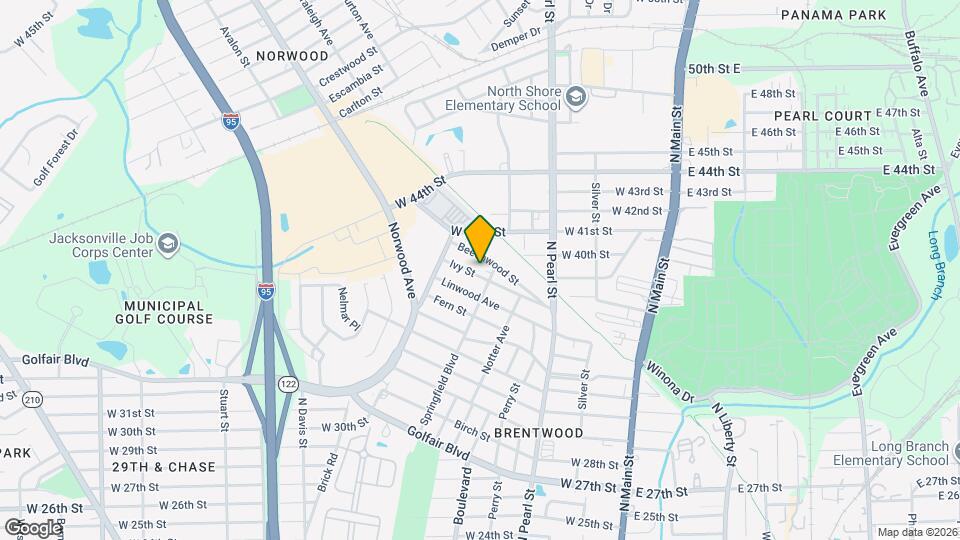 617 Ivy St, Unit 50 Map and Location Details