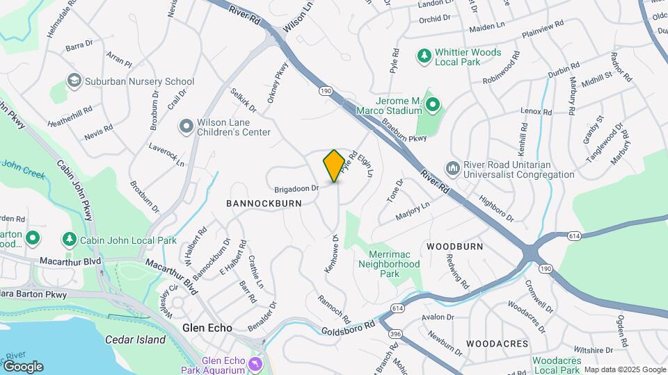 6606 Pyle Rd Map and Location Details