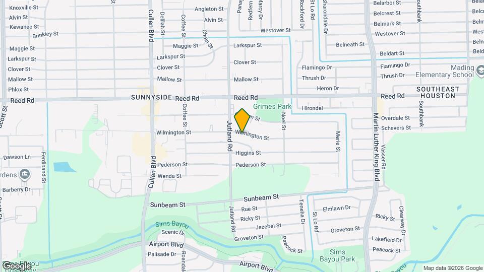 5018 Wilmington St Map and Location Details