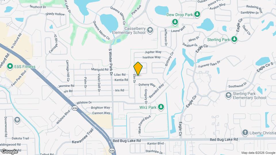 504 El Dorado Way Map and Location Details