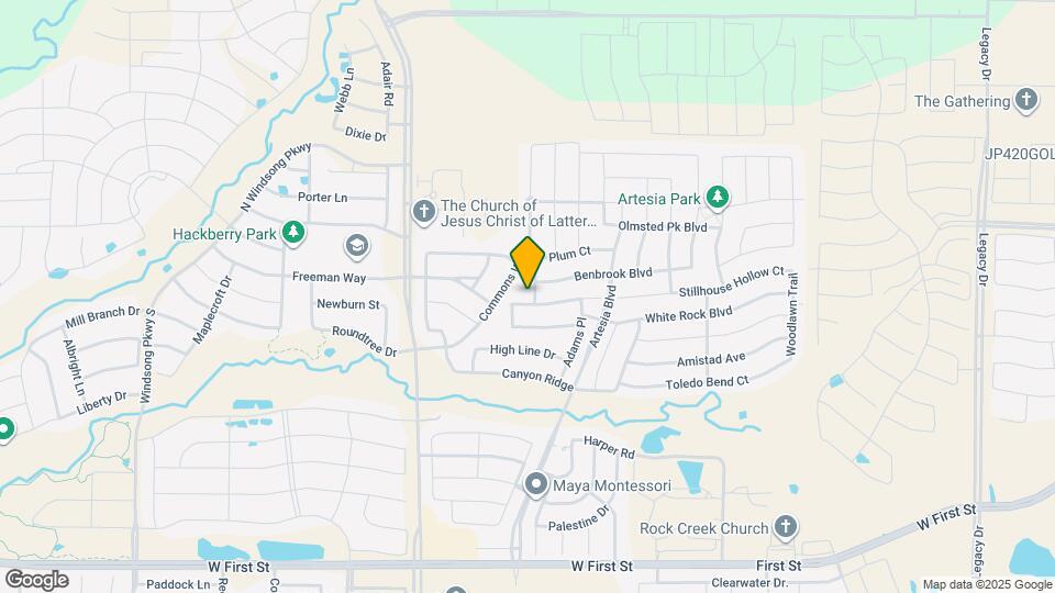 1805 Brownwood Blvd Map and Location Details