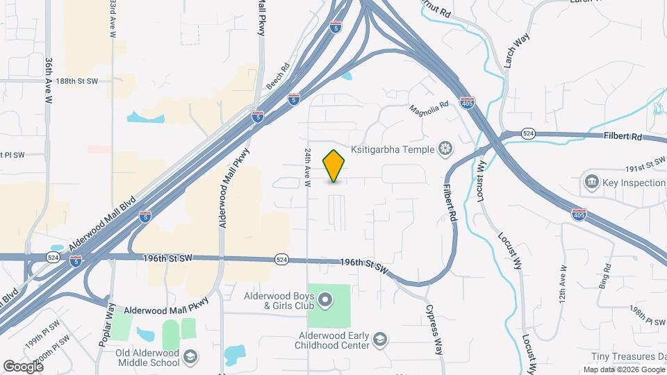 2300 192nd Pl SW Map and Location Details