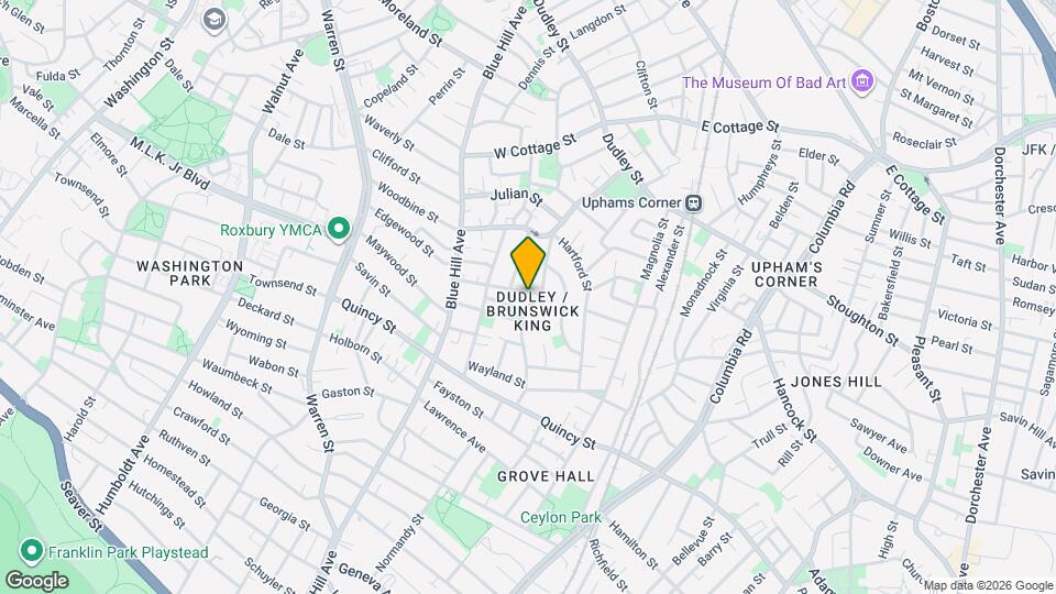 55 Dewey St Map and Location Details