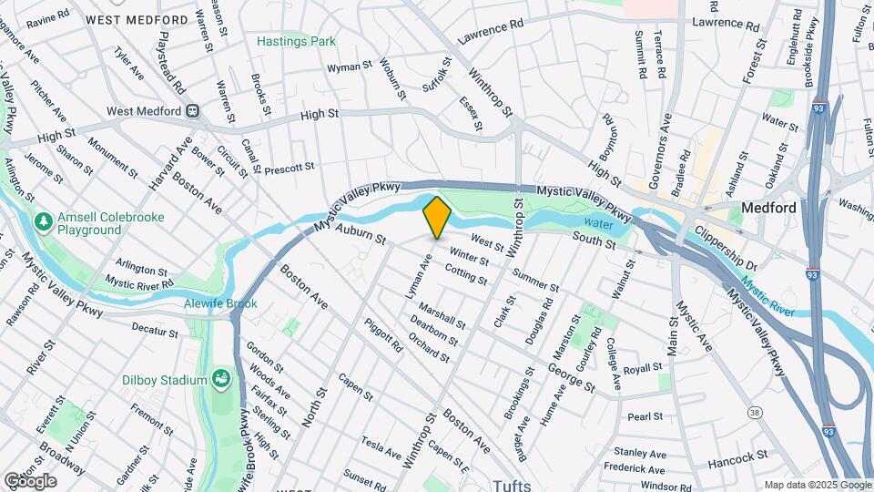 46 Winter St, Unit 2nd floor Map and Location Details