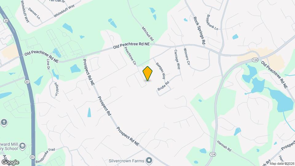 1943 Jameson Cir NE Map and Location Details