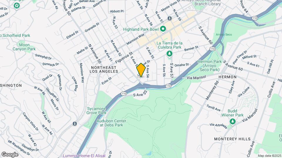 277 S Ave 52 Map and Location Details