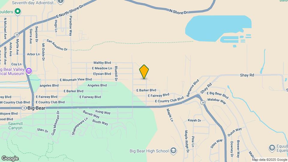 836 E Mountain View Blvd Map and Location Details