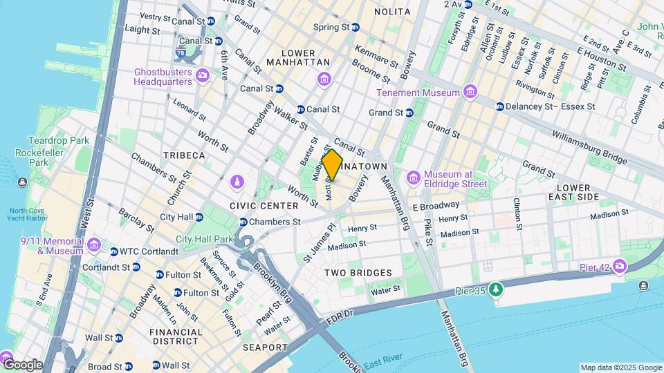 32 Mott St Map and Location Details