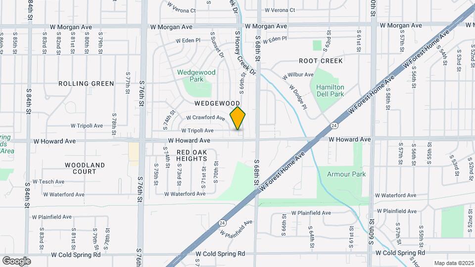 6911 W TRIPOLI AVE, Unit 4 Map and Location Details