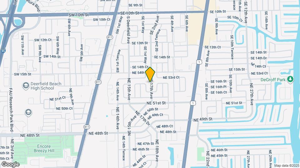 5291 NE 17th Ave Map and Location Details