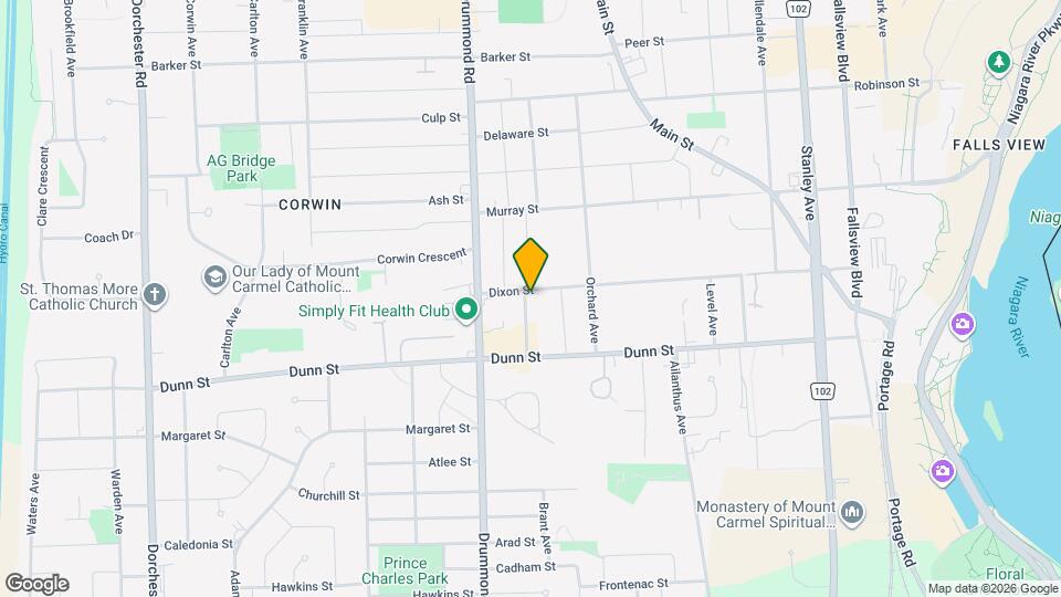 6100 Dixon St Map and Location Details