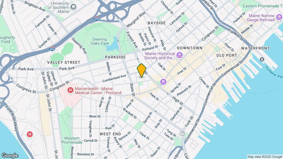17 Deering St Map and Location Details