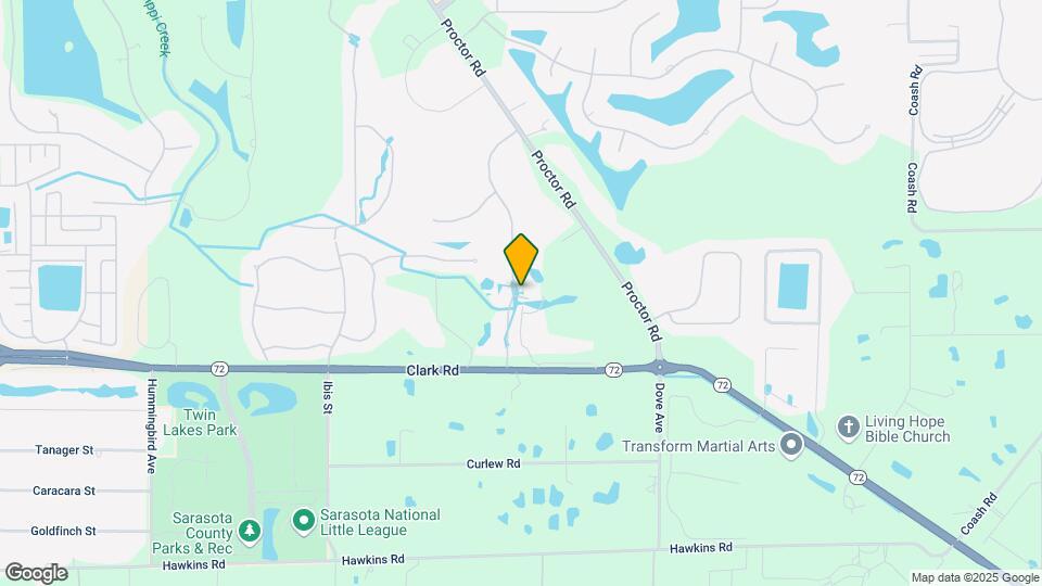 6800 Dunlin Ct Map and Location Details