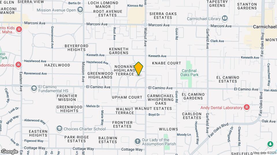 2541 Rose Ct Map and Location Details