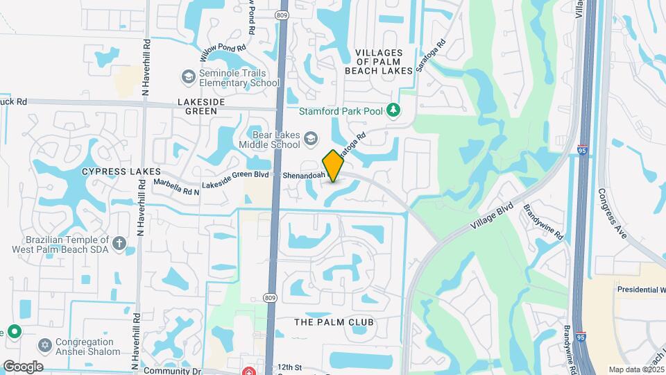 Waterside Luxury Townhomes Map and Location Details