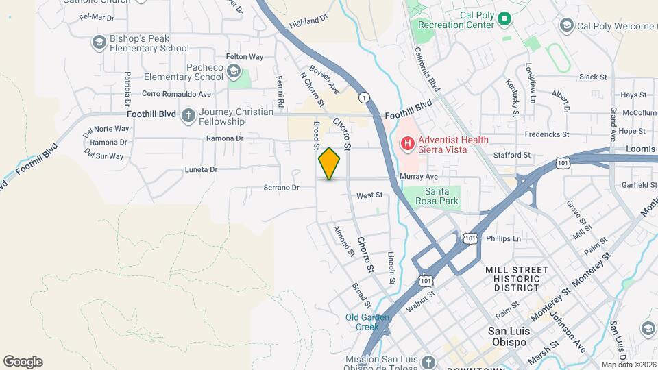 731 Murray Ave Map and Location Details